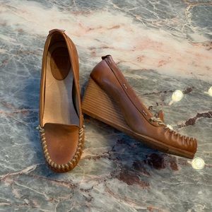 Frye Alex Wedge Heels Size 8